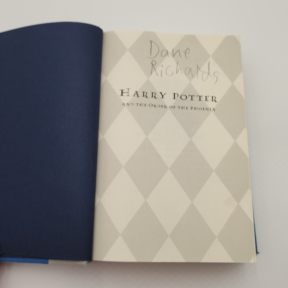 Harry Potter and the Order of the Phoenix Hardcover First American Edition 2003 - Picture 4 of 15